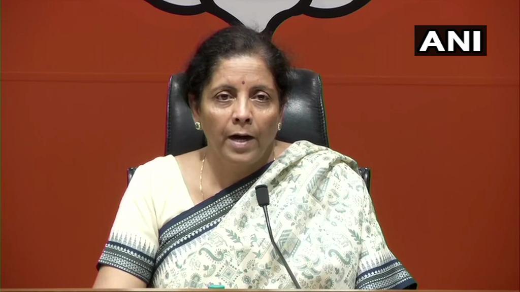 Defence Minister Nirmala Sitharaman