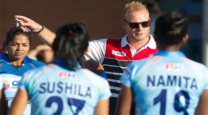 Coach Sjoerd Marijne (Photo/ Hockey India)