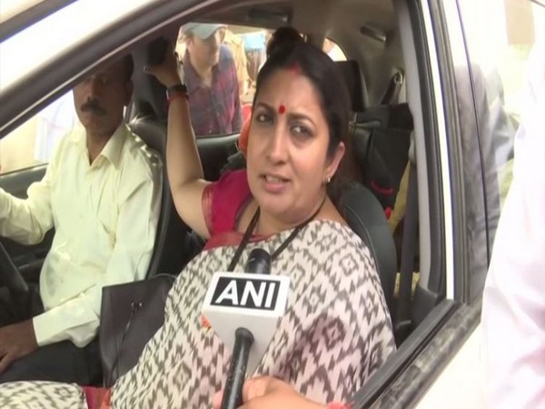 Union Minister and BJP leader Smriti Irani