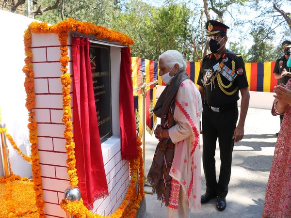 'Captain Sanjay Chauhan Dwar' inaugurated by Lieutenant General Sanjeev Sharma, GOC Vajra Corps here on Thursday at Solan.