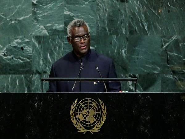 Solomon Islands Prime Minister Manasseh Sogavare (Photo Credit: Reuters)