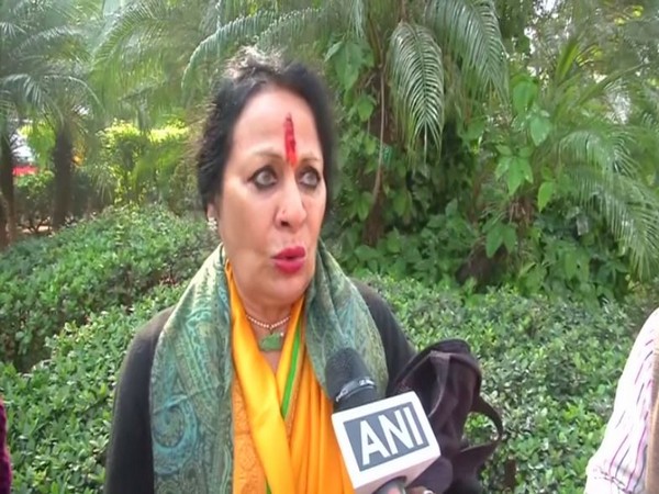 Rajya Sabha MP Sonal Mansingh speaking to ANI in New Delhi on Thursday. Photo/ANI