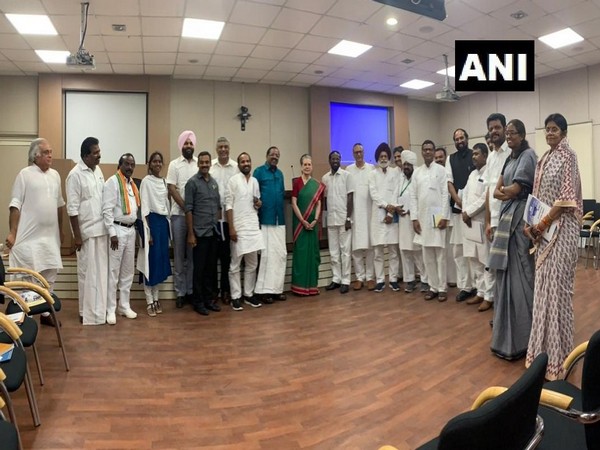 UPA Chairperson Sonia Gandhi at orientation programme for first time MPs