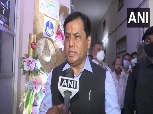 Union Minister of Ports, Shipping and Waterways Sarbananda Sonowal. (Photo/ANI) 