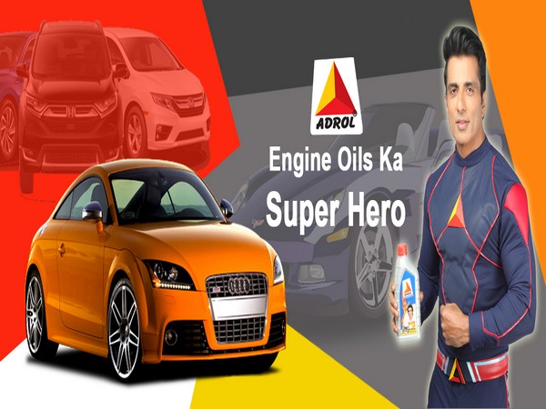 Sonu Sood endorsing Adrol Lubricants, manufactured by Gargo International