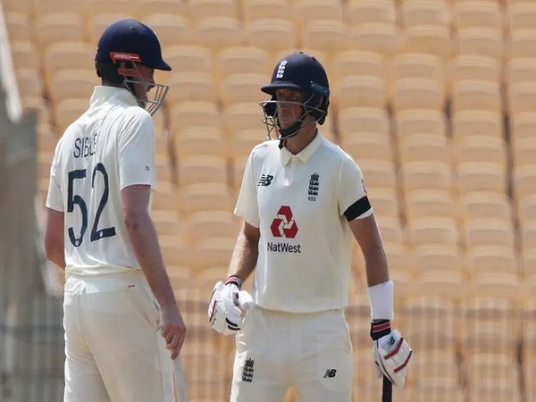 England skipper Joe Root and Dom Sibley (Photo/ BCCI) 