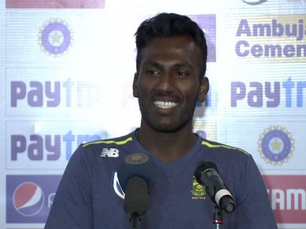 South Africa bowler Senuran Muthusamy 