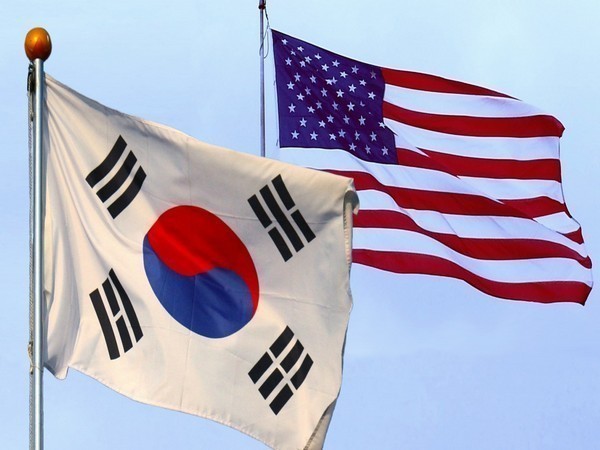 Flag of Souht Korea, USA (representative image)