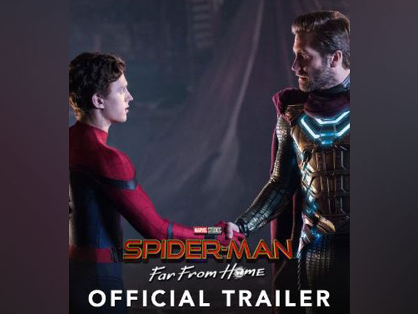 Latest trailer Poster of 'Spider-man: Far From Home'