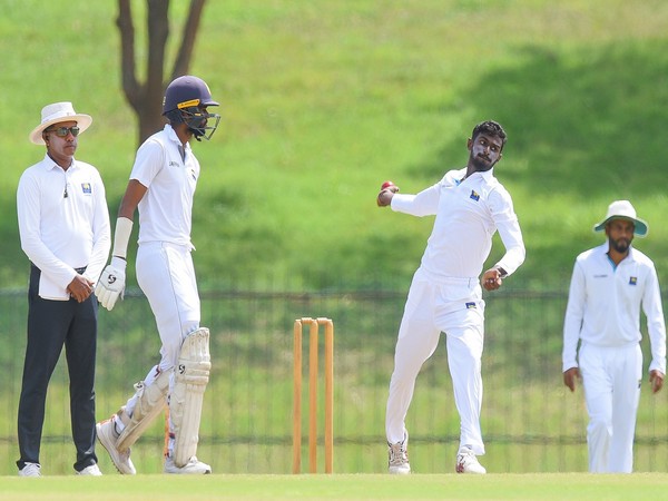 Maheesh Theekshana, Lakshitha Manasinghe and Dunith Wellalage have been included in the Test squad. (Photo- Sri Lanka Cricket Twitter)
