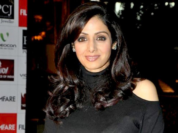 Late actor Sridevi
