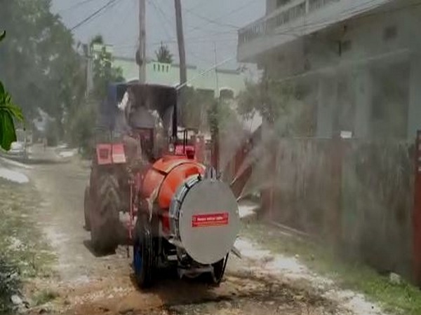 The machine reached Srikakulam on Sunday and was immediately pressed into service. 