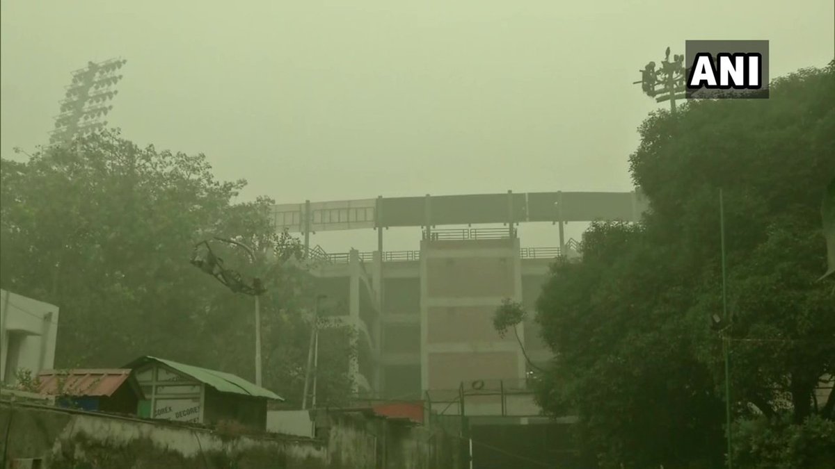 Arun Jaitley Stadium on Sunday where the first T20I between India and Bangladesh will be played. (Photo/ANI) 