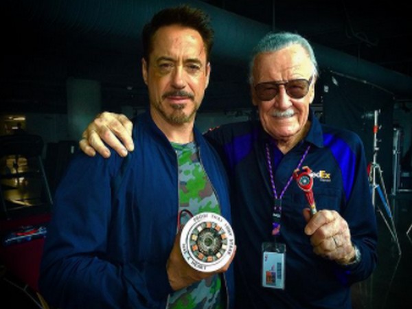 Robert Downey Jr. with late Marvel legend Stan Lee (Image Source: Instagram)