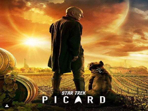 A poster of 'Star Trek: Picard' featuring Patrick Stewart