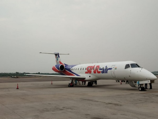 Hyderabad International Airport on Monday handled an evacuation flight for Oman nationals.