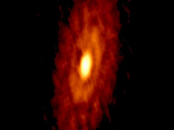ALMA image shows the young planetforming dust rings surrounding the IRS 63 protostar, which is younger than 500,000 years old. (Image Courtesy: MPE/D. Segura-Cox Data credit: ALMA (ESO/NAOJ/NRAO))