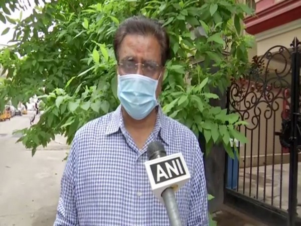 BJP leader N V Subhash speaking to ANI on Thursday in Hyderabad. [Photo/ANI]