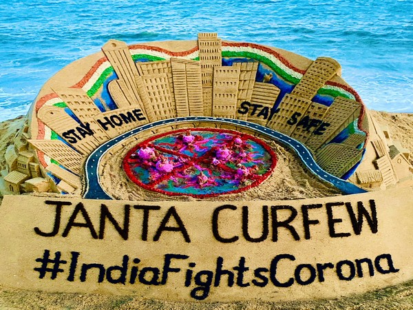 Sand art by Sudarsan Pattnaik (Source Twitter)