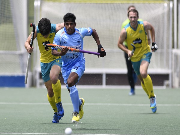 India colts striker Sudeep Chirmako (Photo/ Hockey India)