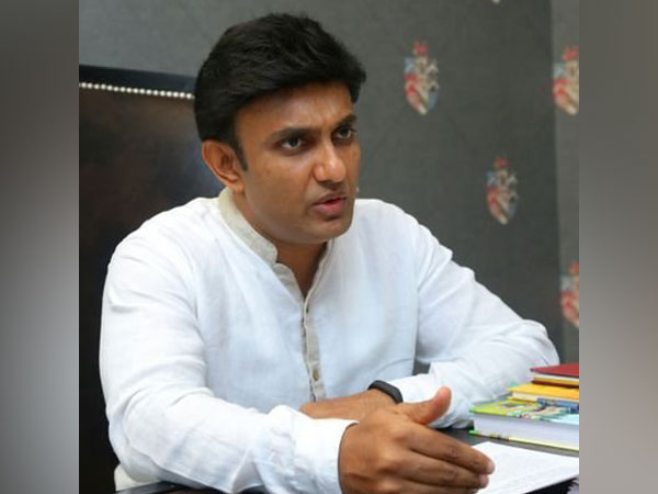 Congress MLA Sudhakar K (Credit: His Twitter account)