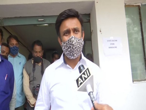 Karnataka Health Minister Dr K Sudhakar [Photo/ANI]