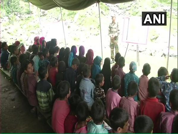 J-K: 40 Rashtriya Rifles running summer school for children of Gujjars and Bakerwals in Dhoke