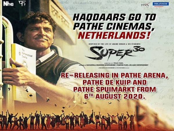 Poster of the film 'Super 30' (Image Source: Instagram)