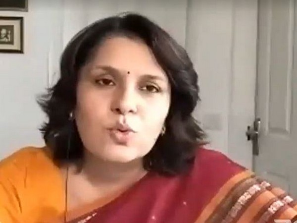 Congress National Spokesperson Supriya Shrinate speaking during press conference in New Delhi on Monday. Photo/ANI