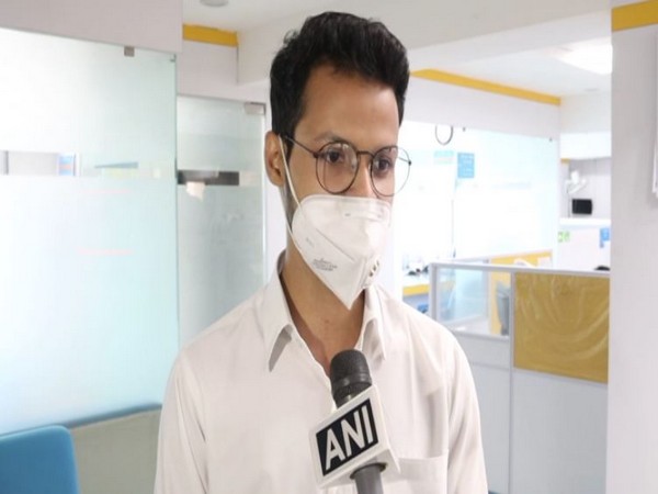 Harsh Tiwari, the complainant in the case, talking to ANI on Wednesday. Photo/ANI