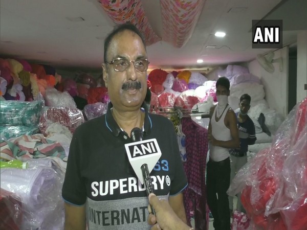 Dev Sancheti, president of Surat Mandap Decorators Association speaking to ANI on Wednesday. (Photo/ANI)