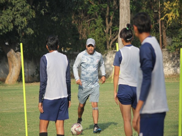 Indian Arrows head coach Suren Chettri (Photo/AIFF)