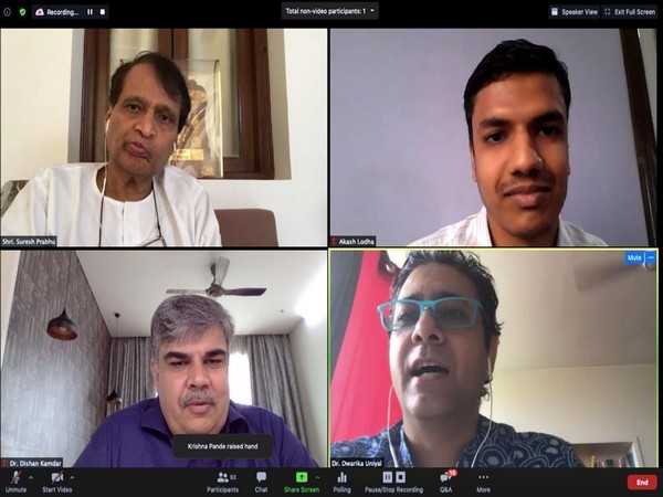 Suresh Prabhu, MP speaking on 