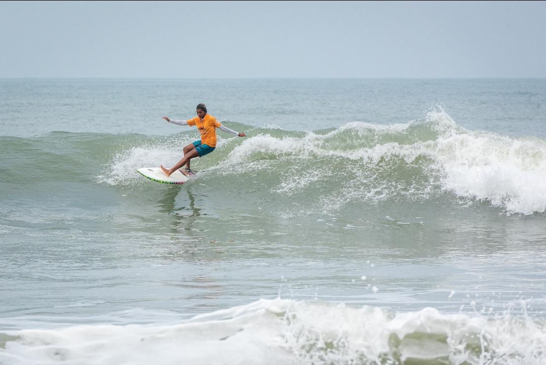 A surfer in action. (Photo- SFI)