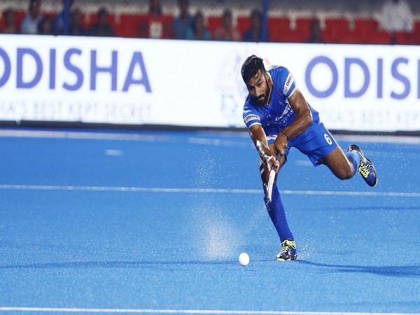 Indian men's hockey team defender Surender Kumar (Photo/ Hockey India)