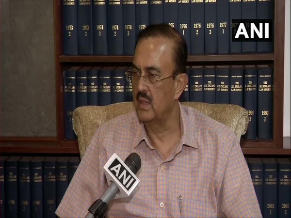 Vikas Singh, lawyer of the father of Sushant Singh Rajput speaking to ANI on Monday. (Photo/ANI)