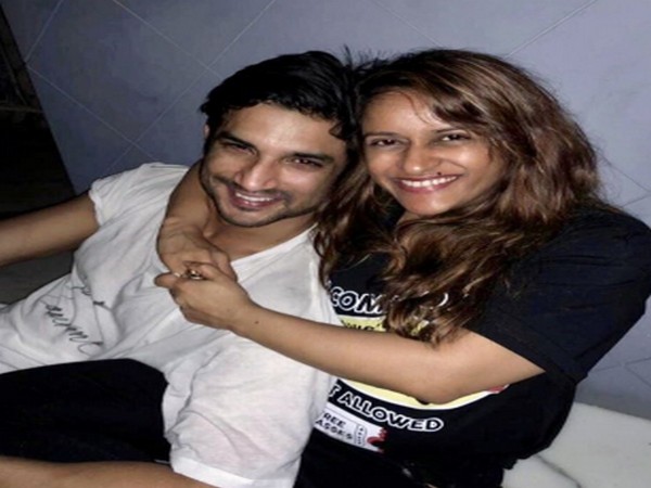 Late Bollywood actor Sushant Singh Rajput with ex-manager and close friend Rohini Iyer (Image Source: Instagram)