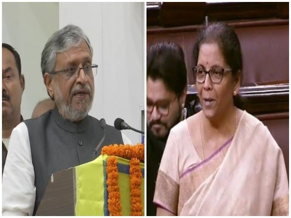 Bihar deputy chief minister Sushil Modi (left) replaces Union Finance Minister Nirmala Sitharaman as head of GoM on IGST