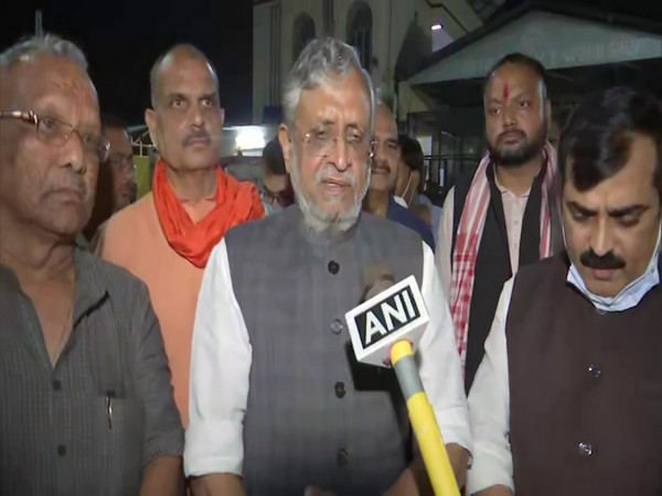 Rajya Sabha MP Sushil Kumar Modi (Photo/ANI)