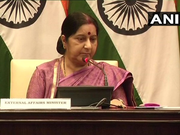 External Affairs Minister Sushma Swaraj (file photo)