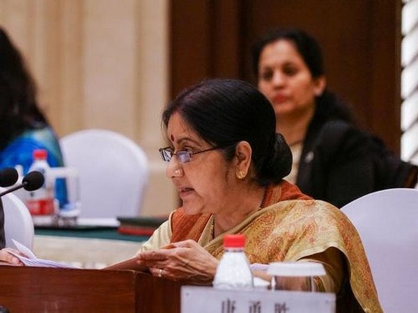 Former EAM Sushma Swaraj. File photo/ANI