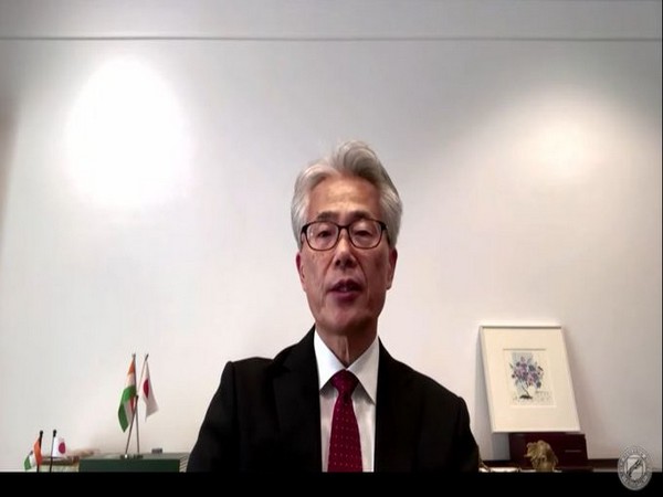 Satoshi Suzuki, Ambassador of Japan to India addressing birth anniversary celebrations by Netaji Research Bureau.