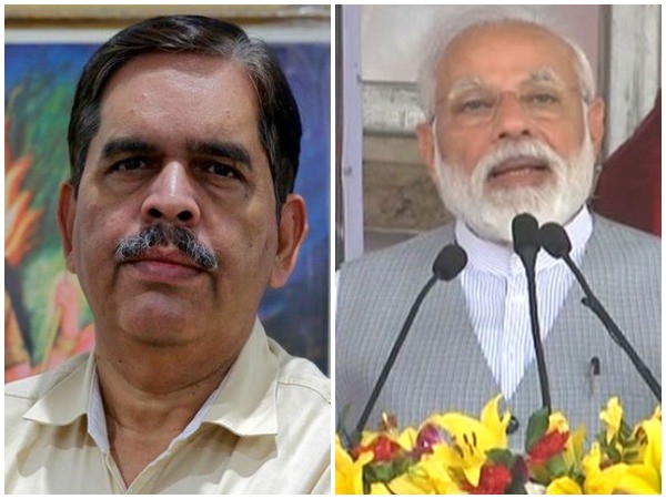All India Co-convener of the SJM Ashwini Mahajan (left) and Priem Minister Narendra Modi (right)