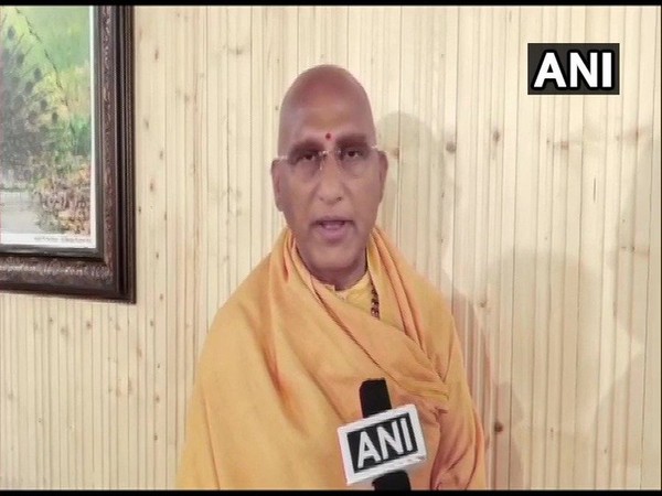 Juna Akhara's Mahamandleshwar Swami Avdheshanand Giri. (Photo/ANI)