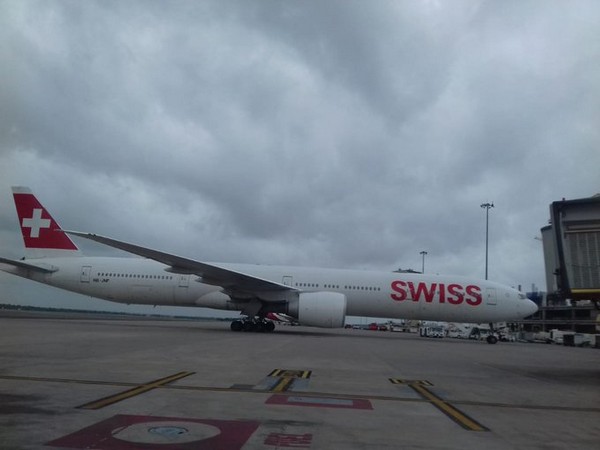 Swiss Air's Zurich-Mumbai cargo flight was diverted to Hyderabad due to bad weather in Mumbai.