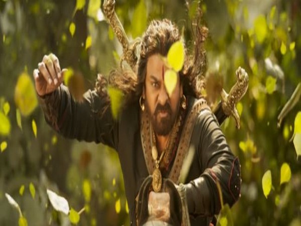 Chiranjeevi from a still in the teaser