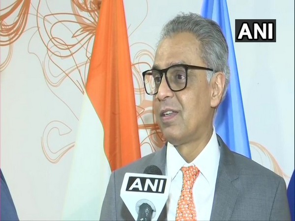 Syed Akbaruddin speaking at United Nations Conference on South-South Cooperation in Buenos Aires on Friday. (Courtesy Syed Akbaruddin twitter)