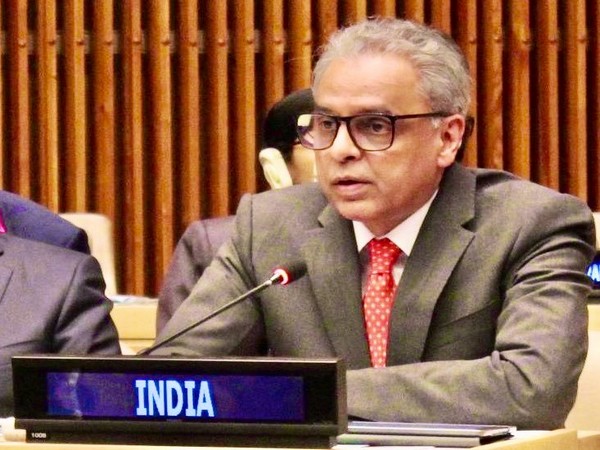 India's Permanent Representative to the UN Syed Akbaruddin speaking at a special event at the UN in New York on Tuesday.