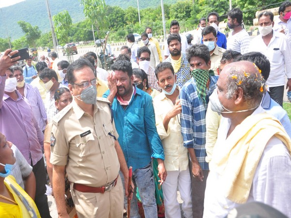 Visual from the spot