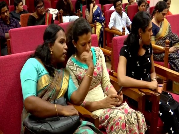 A visual from transgender Adalat held in Thiruvananthapuram, Kerala on Tuesday. Photo/ANI